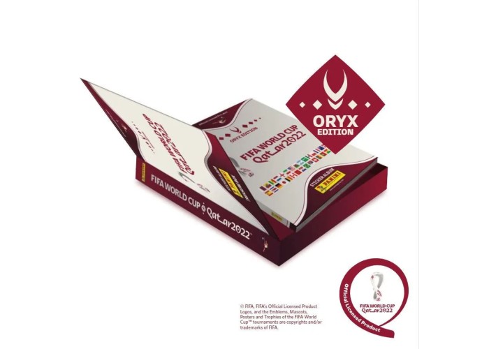 Panini Official FIFA World Cup 2022 Oryx Edition Treasure Box