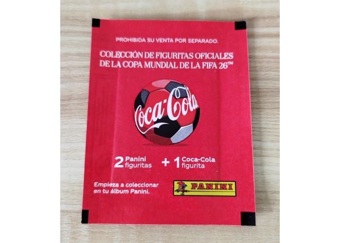 Panini World Cup 2026 Coca Cola ARG Promo Pack
